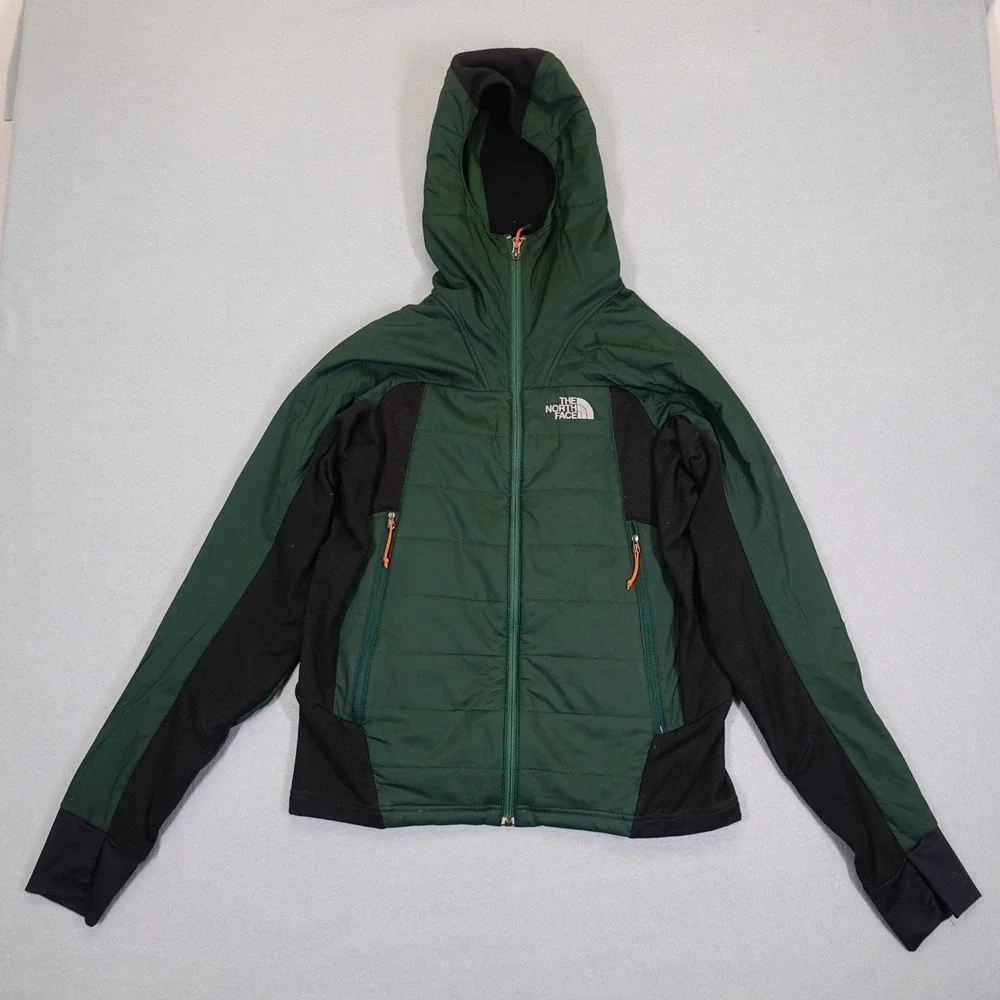 The North Face Jacket Mens Medium Green Summit Series Hybrid Insulated Hiking